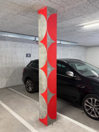 Stützen aus Beton · Office and Commercial Building Binzstrasse — EM2N