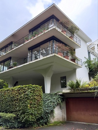 Fassaden, Handläufe aus Beton, Metall · Haus Steiger, Doldertal — Rudolf Steiger / Flora Steiger-Crawford