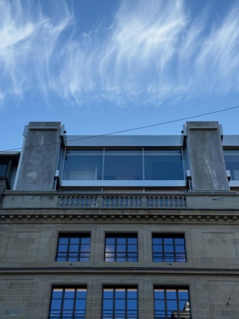 Fassaden, Fenster aus Metall, Glas · Ehemalige Börse, Bahnhofstrasse 3 — Studio Märkli
