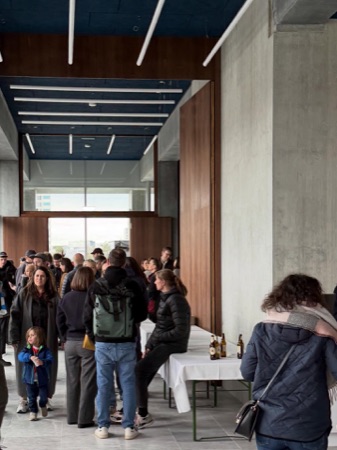 Türen aus Beton, Holz · Alto Tower — pool Architekten