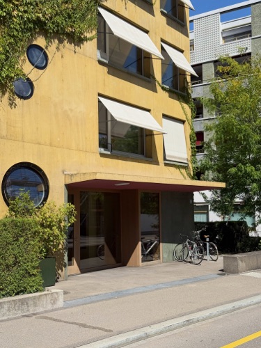 Fenster, Eingänge aus Beton · Neubau Mehrfamilienhaus Albisriederstrasse — Darlington Meier Architekten
