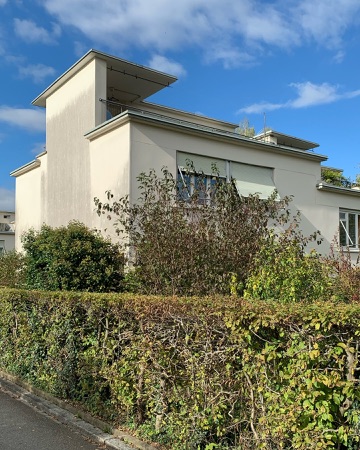 Fassaden, Fenster aus Verputz · Werkbundsiedlung Neubühl — Max Ernst Haefeli / Werner Max Moser