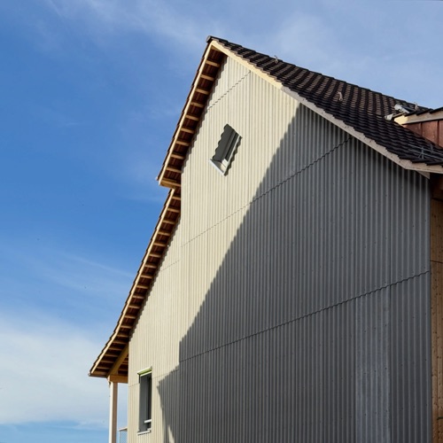 Fassaden · Wohnüberbauung Hofwisen — Baumberger Stegmeier Architektur