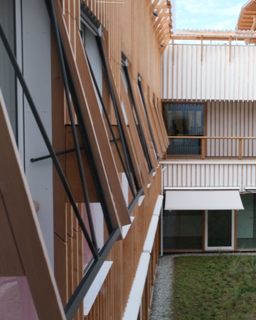 Fassaden, Fenster aus Holz, Metall · Kinderspital Zürich — Herzog & de Meuron