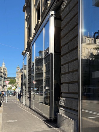 Fassaden, Fenster aus Metall, Glas · Ehemalige Börse, Bahnhofstrasse 3 — Studio Märkli