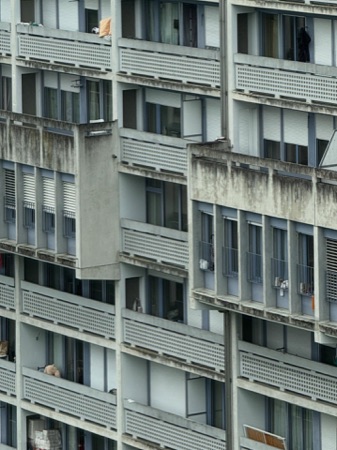 Fassaden, Fenster aus Beton, Glas · Unteraffoltern II «Isengrind» — Georges-Pierre Dubois