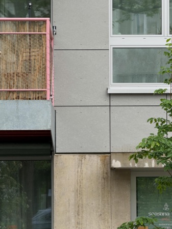 Fassaden, Fenster aus Beton, Metall · Triemli 4 — toblergmür Architekten