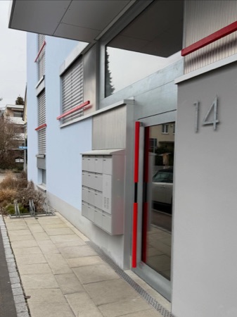 Türen, Eingänge aus Metall, Glas · Wohnhäuser Sandacker — SGGK Architekt*innen Studio Gmür