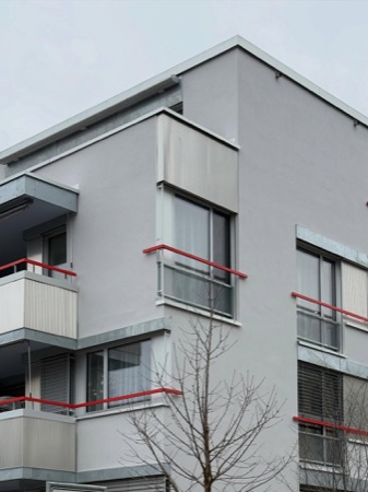 Fassaden, Fenster aus Metall, Glas · Wohnhäuser Sandacker — SGGK Architekt*innen Studio Gmür