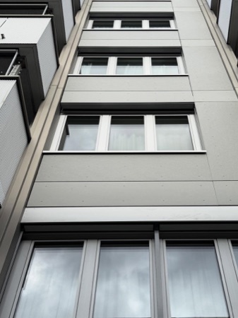 Fassaden, Fenster aus Beton, Metall · Letziturm — Armon Semadeni Architekten