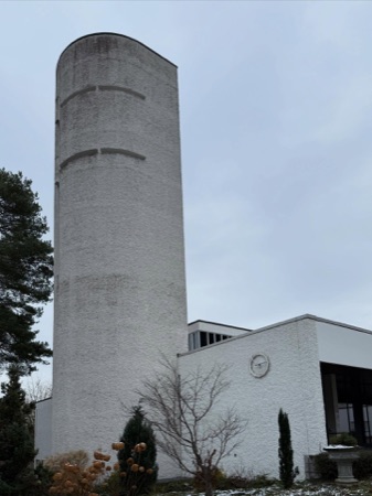 Fassaden aus Glas, Verputz · Katholische Kirche St. Marien — Wilhelm Keller