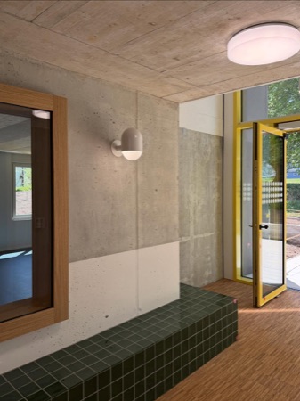 Fenster, Türen aus Beton, Holz · Espenhof West — Weyell Zipse Architekten
