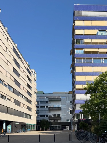 Fassaden aus Keramik · Überbauung James — SGGK Architekt*innen Studio Gmür