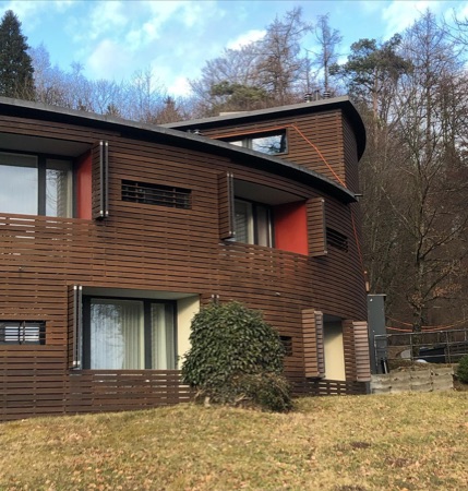 Fassaden, Fenster aus Holz, Glas · Hotel Zürichberg, Renovation and Annex — Burkhalter Sumi Architekten