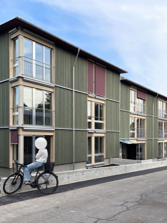 Fassaden, Fenster aus Holz, Metall · Neubau Römerstrasse — BDE Architekten
