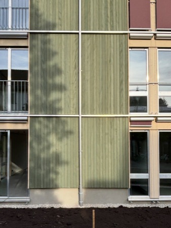 Fassaden, Fenster aus Holz, Metall · Neubau Römerstrasse — BDE Architekten