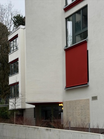 Fassaden, Fenster aus Glas, Keramik · Neubau MFH Nordstrasse 174 — Roider Giovanoli Architekten