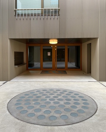 Fassaden, Türen aus Holz, Metall · Wohnsiedlung Riedgraben — Blättler Dafflon Architekten