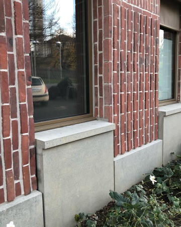 Fassaden, Fenster aus Beton, Glas · Seebach — Sergison Bates architects