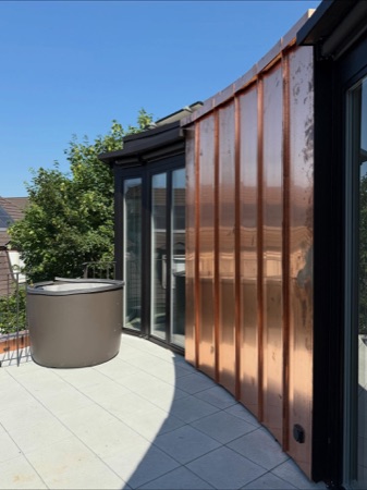 Fassaden, Türen aus Metall, Glas · Apartment Building Milchbuck — EMI Architekten