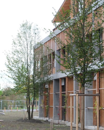 Fassaden, Fenster aus Beton, Holz · Kinderspital Zürich — Herzog & de Meuron