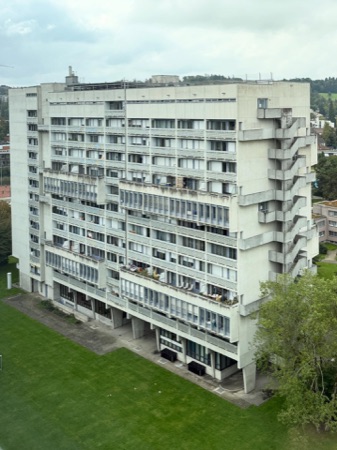 Fassaden, Balkone aus Beton · Unteraffoltern II «Isengrind» — Georges-Pierre Dubois