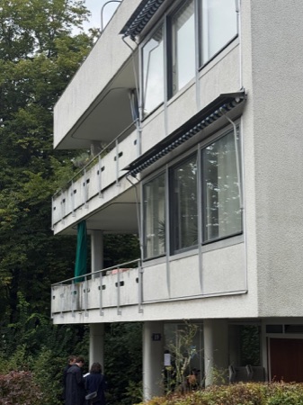 Fassaden, Fenster aus Metall, Glas · Atelier Doldertal — Alfred & Emil Roth / Marcel Breuer