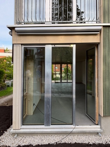 Fenster aus Metall, Glas · Neubau Römerstrasse — BDE Architekten