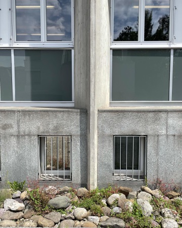 Fassaden, Fenster aus Beton, Glas · Kinderspital — Rudolf & Peter Steiger