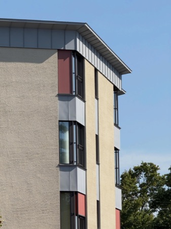 Fassaden, Fenster aus Metall, Glas · Alterszentrum Hochweid — Wolfgang Rossbauer