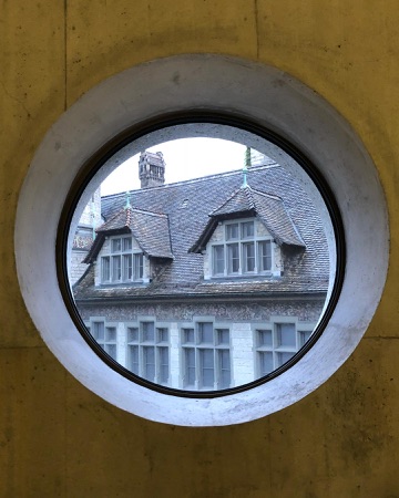 Fenster aus Beton, Glas · Landesmuseum — Christ & Gantenbein