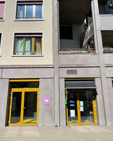 Fassaden, Fenster aus Beton, Metall · Mehr als Wohnen, Haus F — Futurafrosch
