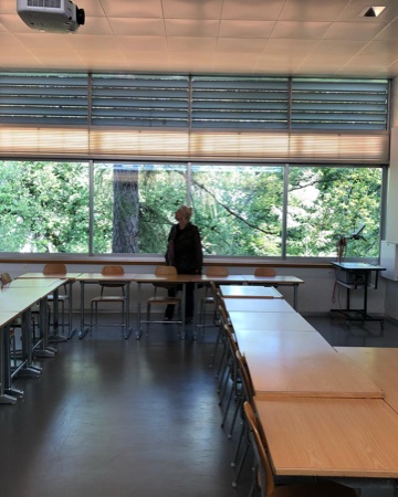 Fenster, Decken aus Metall, Glas · Kantonsschule Freudenberg — Jacques Schader