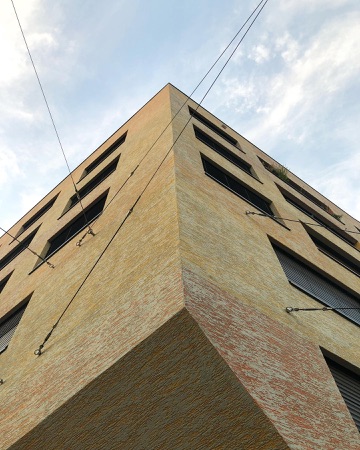 Fassaden, Fenster aus Verputz · Wohn- und Gewerbesiedlung Kalkbreite — Müller Sigrist Architekten
