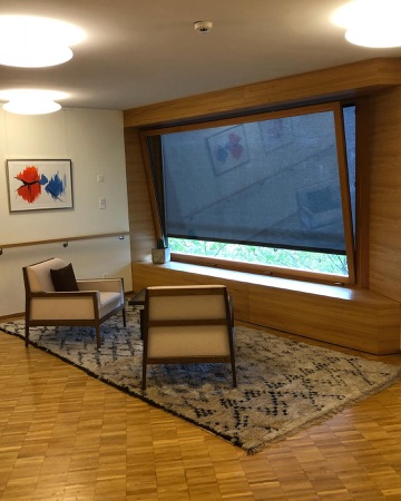 Fenster, Decken aus Holz, Glas · Seniorenresidenz Spirgarten — Miller & Maranta