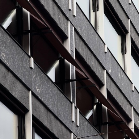 Fassaden, Fenster aus Metall, Glas · Gebäude Zollstrasse 20/36 — Meier Hug Architekten