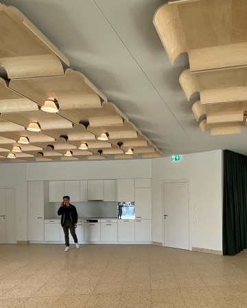 Küchen, Decken aus Holz, Metall · Alterssiedlung Talstrasse — Baumberger Stegmeier Architektur