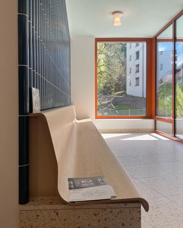 Fenster aus Holz, Glas · Alterssiedlung Talstrasse — Baumberger Stegmeier Architektur