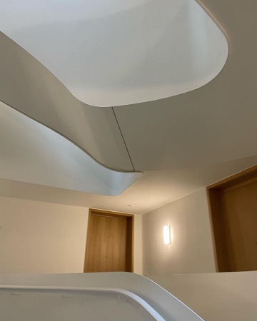 Türen, Handläufe aus Holz, Verputz · Glasi Quartier, Bülach — Duplex Architekten
