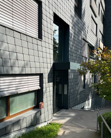 Fassaden, Türen aus Metall, Glas · Wohnsiedlung Leimbachstrasse — pool Architekten