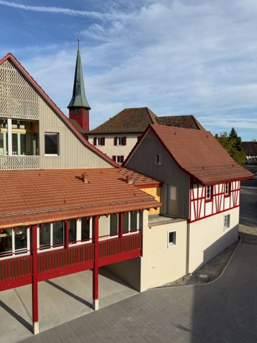 Fassaden aus Holz · Wohnüberbauung Hofwisen — Baumberger Stegmeier Architektur