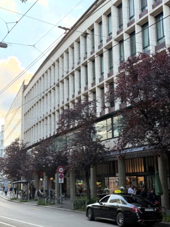 Fassaden, Fenster aus Metall, Glas · Geschäftshaus Bleicherhof — Otto Rudolf Salvisberg
