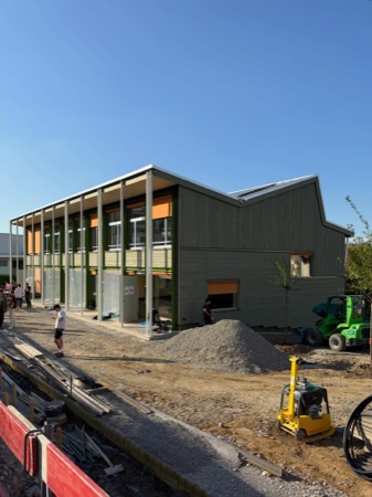Fassaden, Fenster aus Holz, Metall · Atelierhäuser Horgen Ebnet — Neff Neumann Architekten