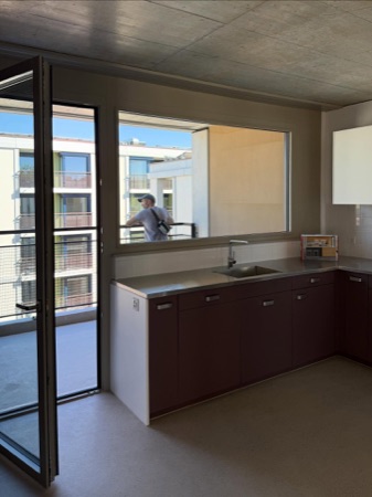Fenster, Türen aus Beton, Metall · Wohnsiedlung Hardau I — Graber Pulver Architekten
