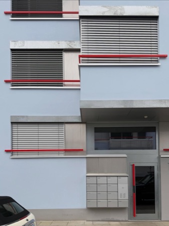 Fassaden, Fenster aus Metall, Glas · Wohnhäuser Sandacker — SGGK Architekt*innen Studio Gmür