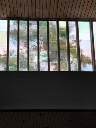 Fenster, Decken aus Holz, Glas · Katholische Kirche St. Marien — Wilhelm Keller
