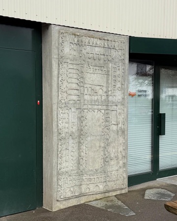 Fassaden, Türen aus Beton, Metall · Wohnüberbauung Am Katzenbach III — BS+EMI Architektenpartner