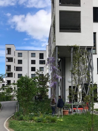 Fassaden, Balkone aus Metall, Verputz · Wohnsiedlung Triemli1 — Hauenstein La Roche Schedler