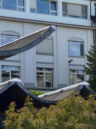 Fassaden, Fenster aus Beton, Glas · Seebad Kilchberg — Hornberger Architekten